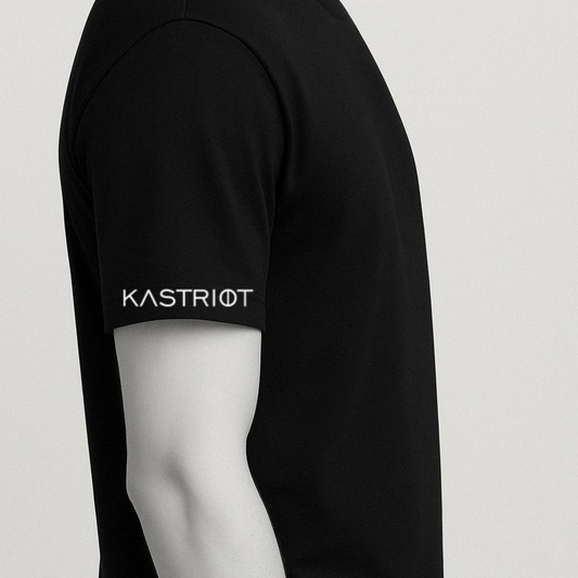 Kastriot Signature Black Cotton Shirt