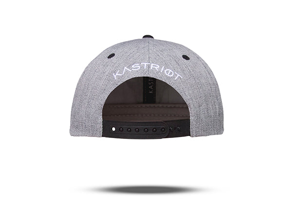 Snapback Grey with Black