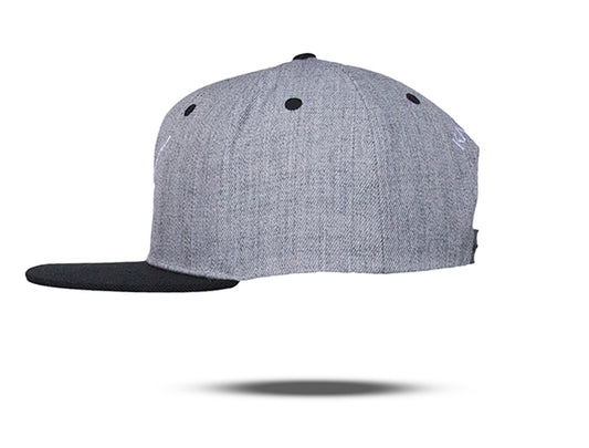 Snapback Grey with Black
