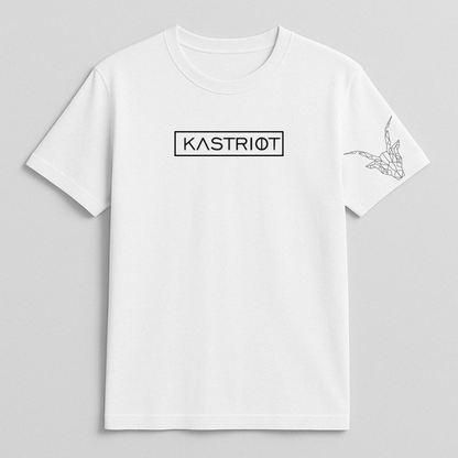 Kastriot White Classic Cotton T-shirt