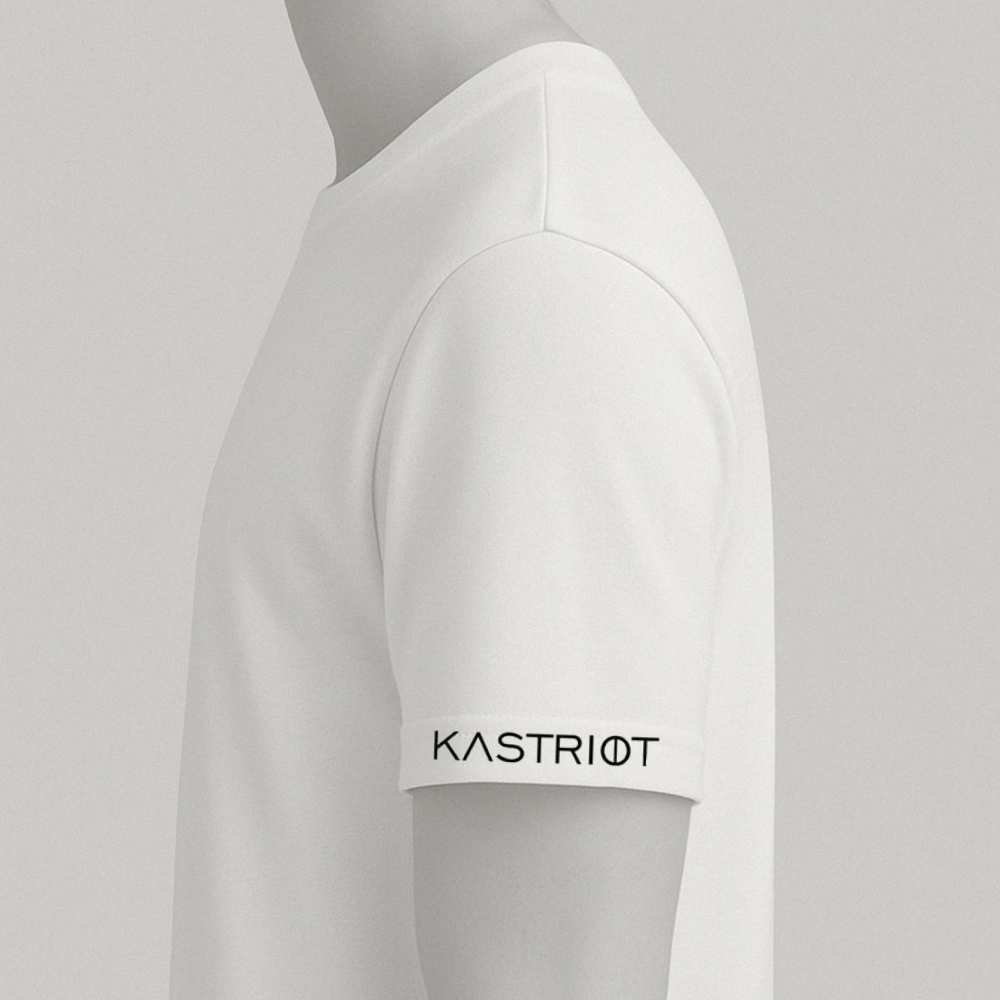 Kastriot Signature White Cotton Shirt