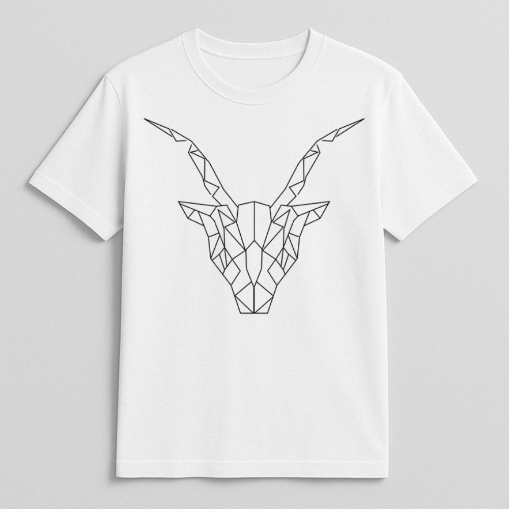 Kastriot White Cotton Emblem Shirt